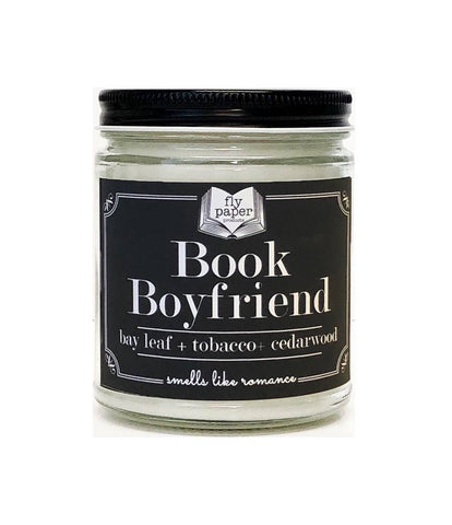 Book Boyfriend 9oz Glass Soy Valentine's Day Romance Candle